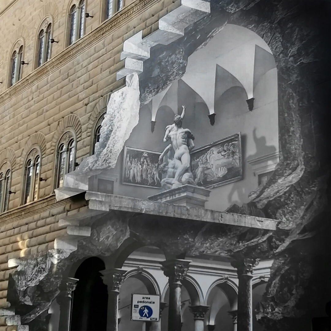 Una “Ferita” a Palazzo Strozzi: JR e l’opera che dialoga con le speranze del mondo